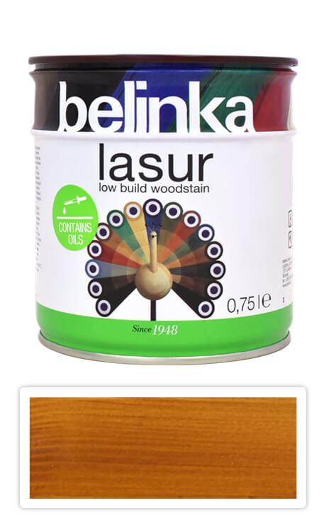 BELINKA Lasur - tenkovrstvá lazura 0.75 l Buk 15 BELINKA