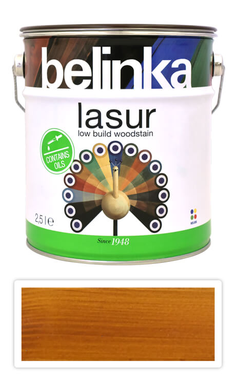 BELINKA Lasur - tenkovrstvá lazura 2.5 l Buk 15 BELINKA