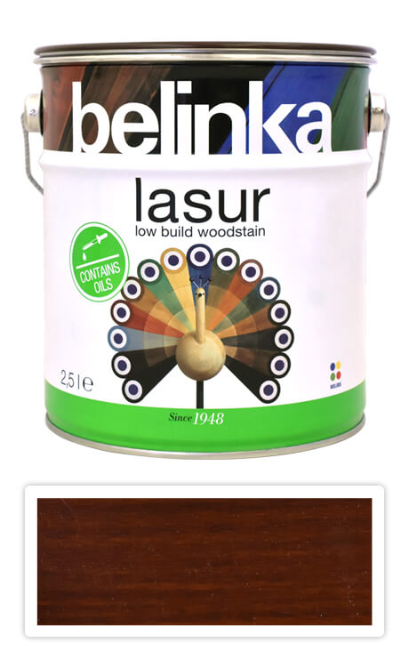 BELINKA Lasur - tenkovrstvá lazura 2.5 l Palisandr 24 BELINKA