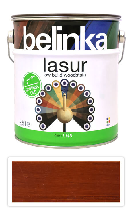 BELINKA Lasur - tenkovrstvá lazura 2.5 l Teak 17 BELINKA