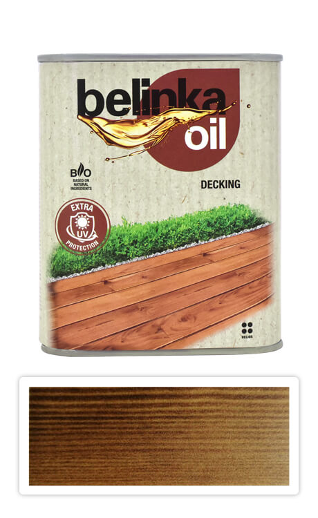 BELINKA Oil Decking - terasový olej 0.75 l Palisandr 204 BELINKA