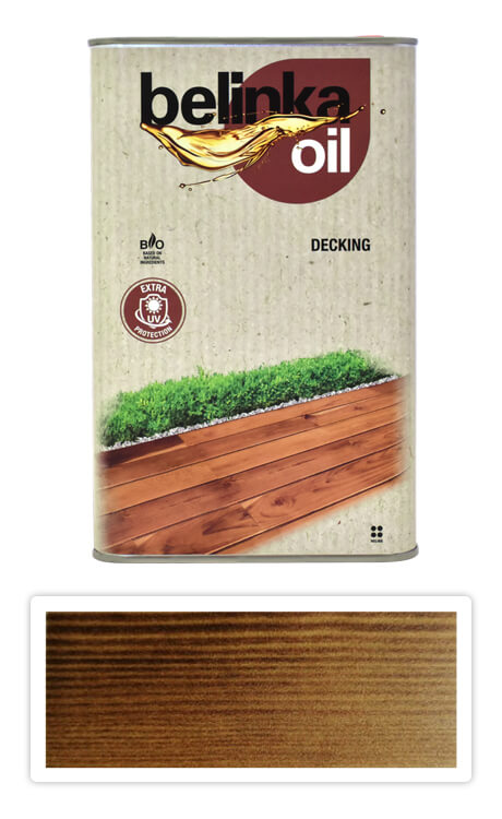 BELINKA Oil Decking - terasový olej 2.5 l Palisandr 204 BELINKA