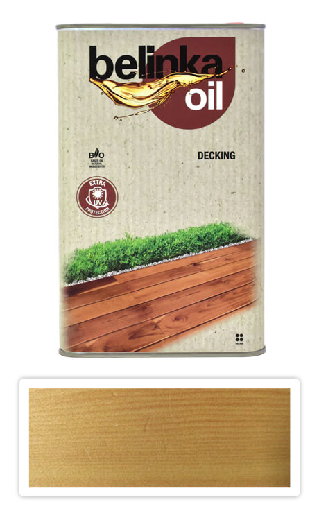 BELINKA Oil Decking - terasový olej 2.5 l Přírodní 201 BELINKA