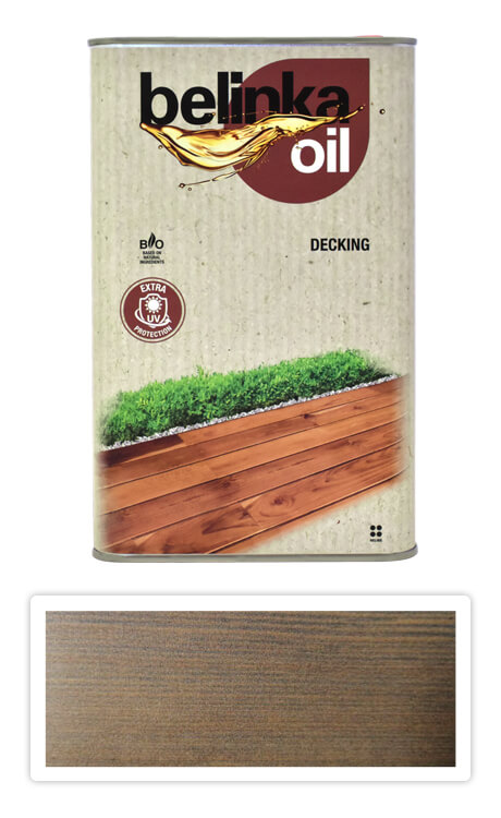 BELINKA Oil Decking - terasový olej 2.5 l Šedý 205 BELINKA