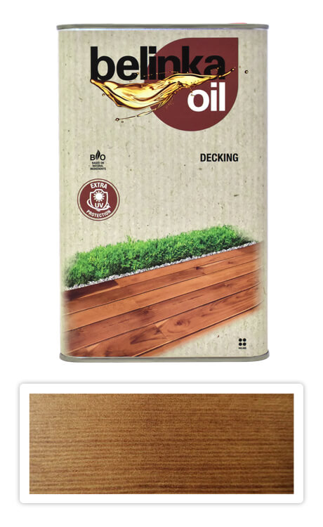 BELINKA Oil Decking - terasový olej 2.5 l Teak 203 BELINKA