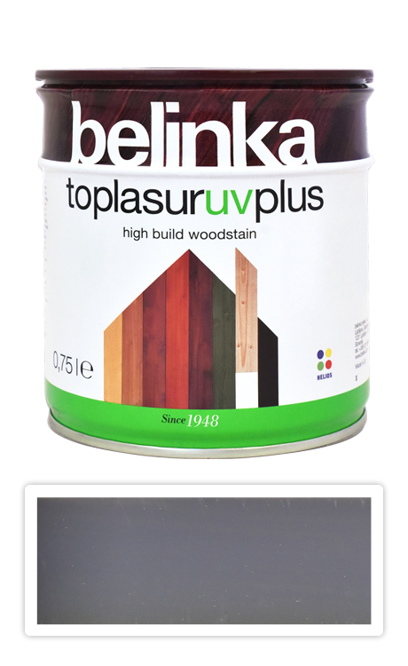 BELINKA Toplasur UV Plus - silnovrstvá lazura 0.75 l Platinová šedá 30 BELINKA