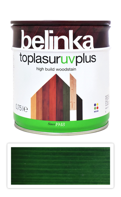 BELINKA Toplasur UV Plus - silnovrstvá lazura 0.75 l Zelená 19 BELINKA