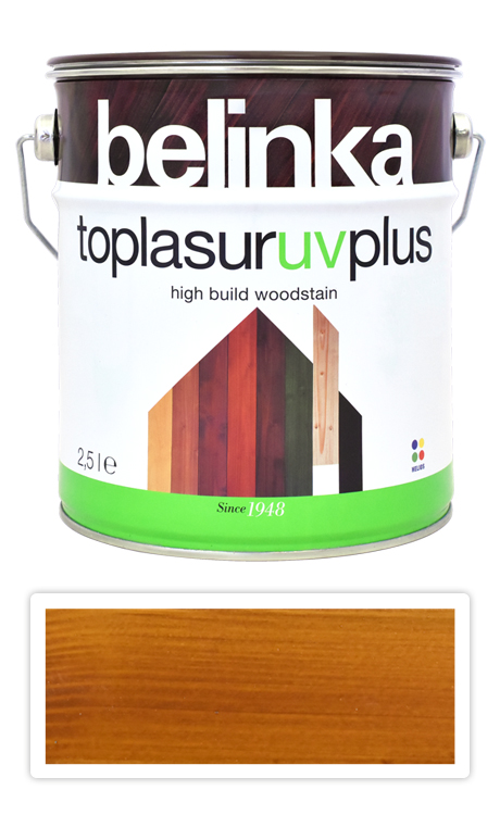 BELINKA Toplasur UV Plus - silnovrstvá lazura 2.5 l Buk 15 BELINKA