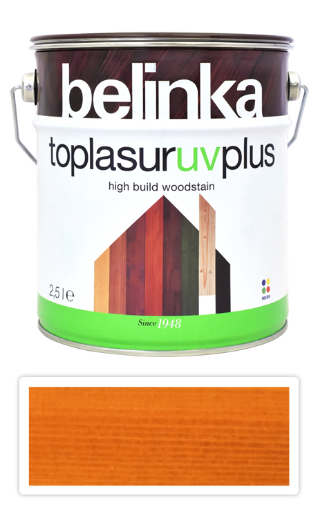 BELINKA Toplasur UV Plus - silnovrstvá lazura 2.5 l Modřín 14 BELINKA