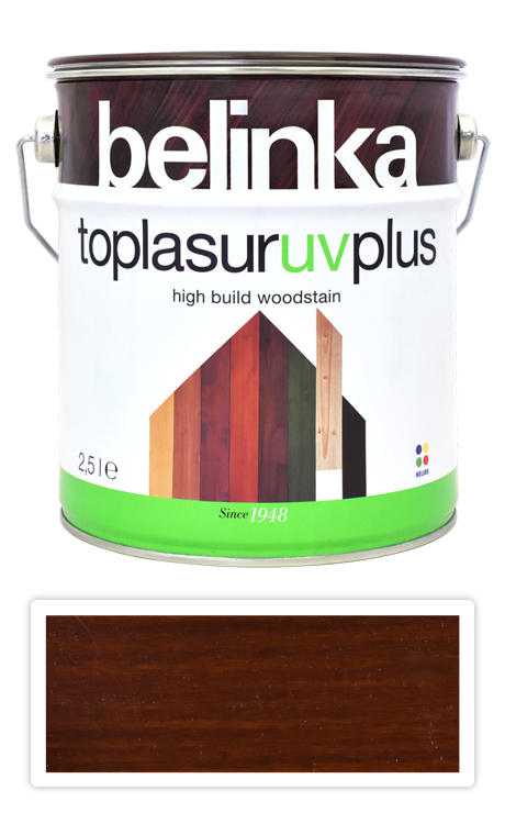 BELINKA Toplasur UV Plus - silnovrstvá lazura 2.5 l Palisandr 24 BELINKA