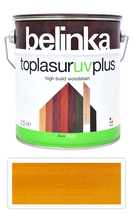 BELINKA Toplasur UV Plus - silnovrstvá lazura 2.5 l Pinie 25 BELINKA