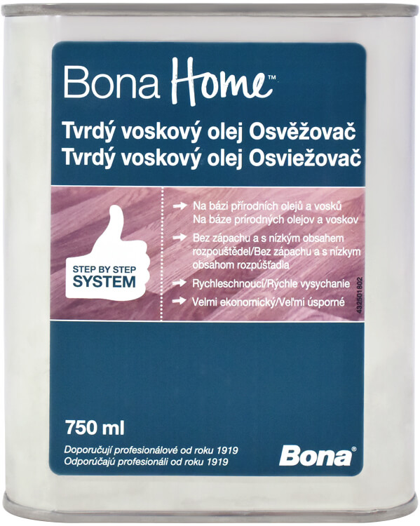 BONA Home Osvěžovač tvrdého voskového oleje 0.75 l BONA