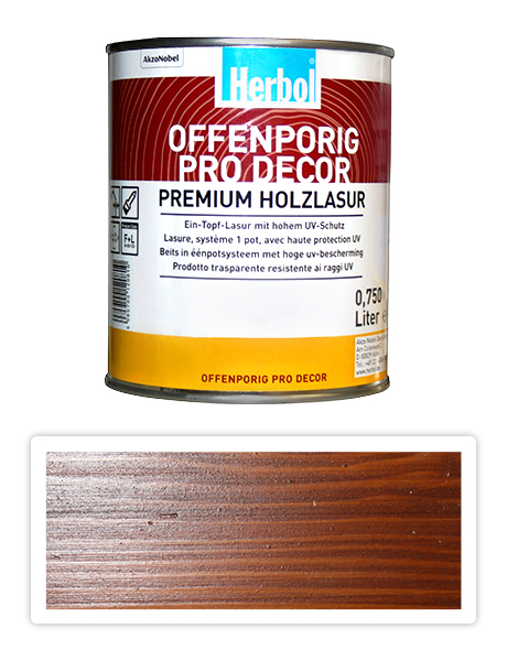 Herbol Offenporig Pro-decor 0.75l teak HERBOL