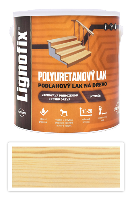 LIGNOFIX - polyuretanový lak 2.5 l Lesklý Stachema