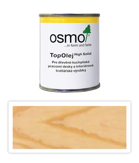 OSMO Top olej na nábytek a kuchyňské desky 0.125 l Bezbarvý mat 3058 OSMO