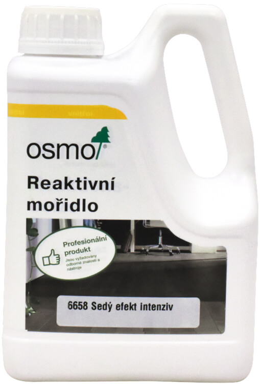 OSMO Reaktivní mořidlo na dubové dřevo 1 l Šedý effekt intenziv 6658 OSMO