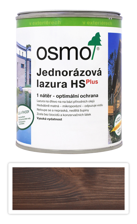 Jednorázová lazura HS OSMO 0.75l Palisandr 9264 OSMO