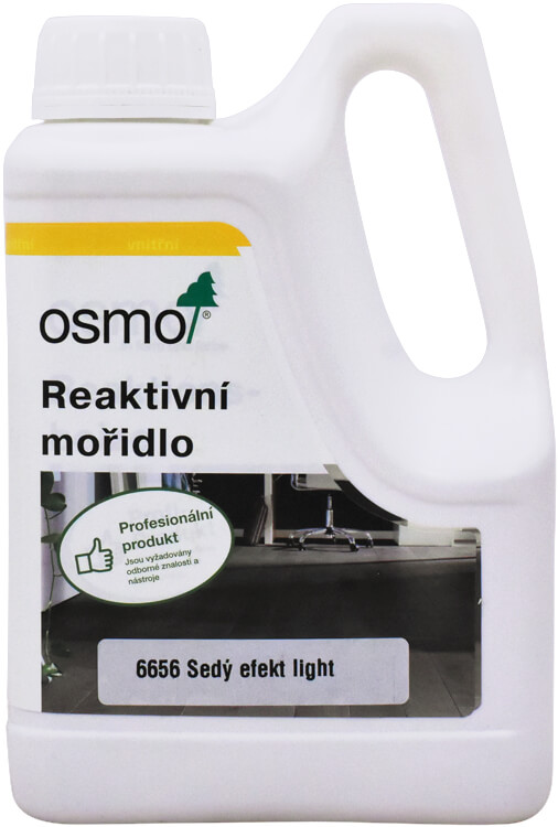 OSMO Reaktivní mořidlo na dubové dřevo 1 l Šedý effekt light 6656 OSMO