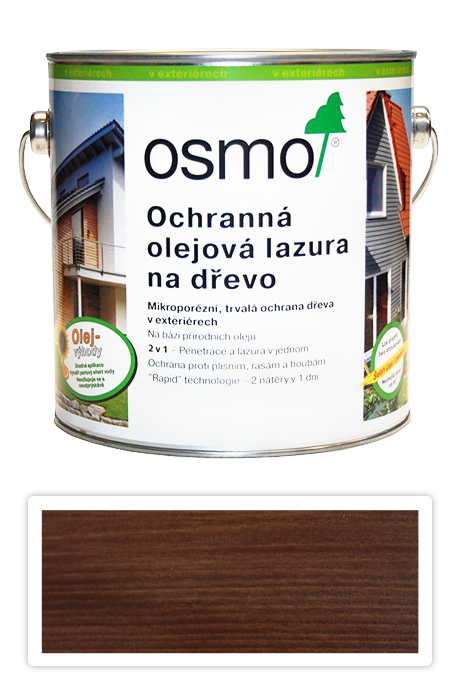 Ochranná olejová lazura OSMO 2.5l Palisandr 727 OSMO