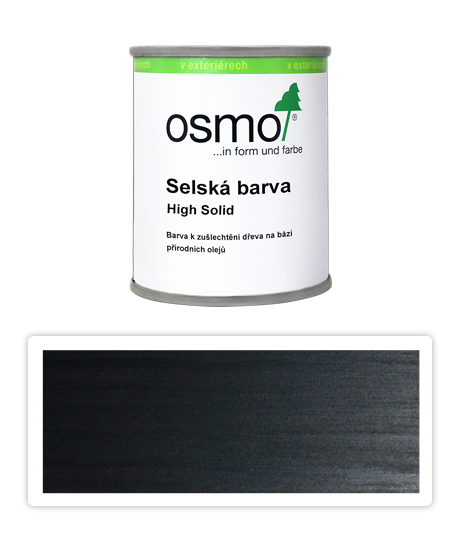 Selská barva OSMO 0.125l Černošedá 2703 OSMO