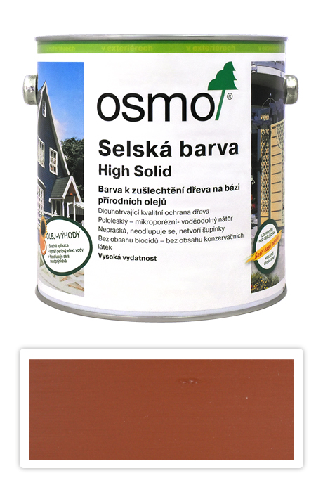 OSMO Selská barva 2.5 l Cedr - červené dřevo 2310 OSMO