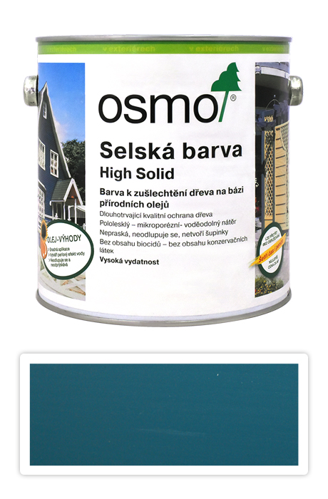 Selská barva OSMO 2.5l Labrador modrá 2501 OSMO