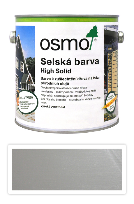 Selská barva OSMO 2.5l Písčitě šedá 2708 OSMO