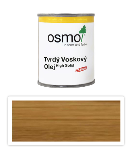 Tvrdý voskový olej OSMO barevný 0.125l Med 3071 OSMO