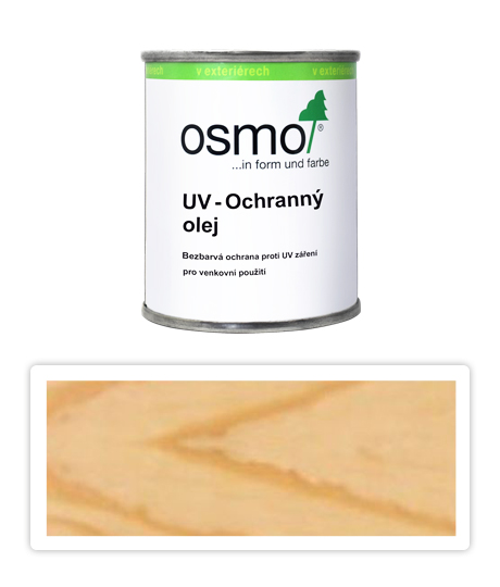 OSMO UV Olej Extra pro interiéry i exteriéry 0.125 l Bezbarvý 410 OSMO