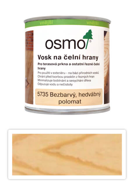 OSMO Vosk na řezné hrany 0.375 l Bezbarvý 5735 OSMO