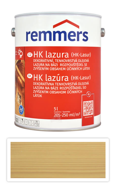 REMMERS HK lazura - ochranná lazura na dřevo pro exteriér 5 l Hemlock Remmers