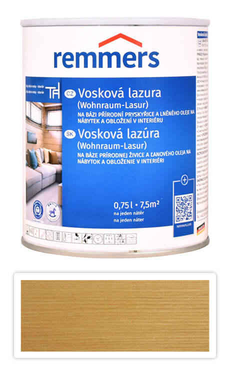 REMMERS Vosková lazura 0.75 l Dub Remmers