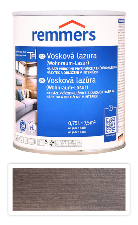 REMMERS Vosková lazura 0.75 l Mocca Remmers