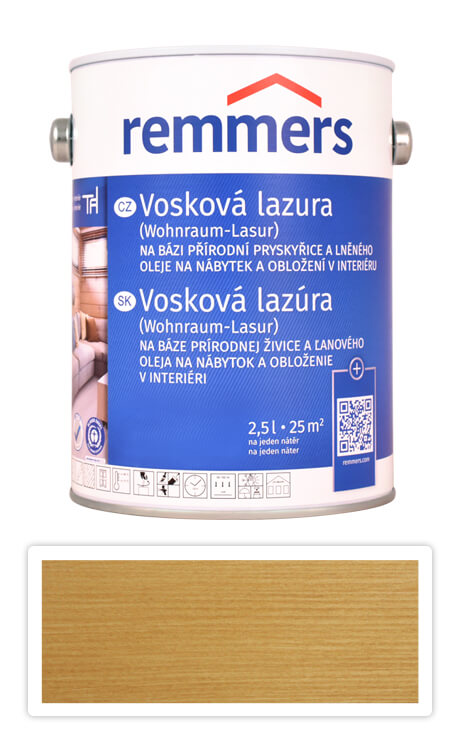 REMMERS Vosková lazura 2.5 l Dub Remmers