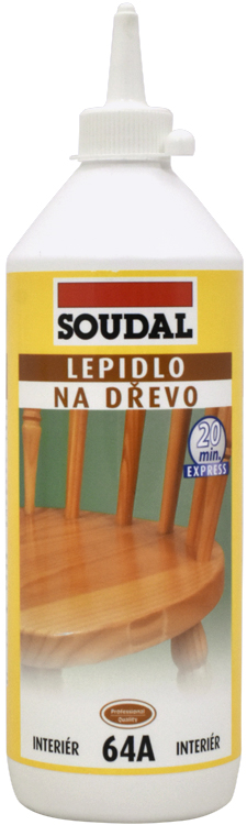 SOUDAL Lepidlo na dřevo 64A rychleschnoucí 750 g SOUDAL