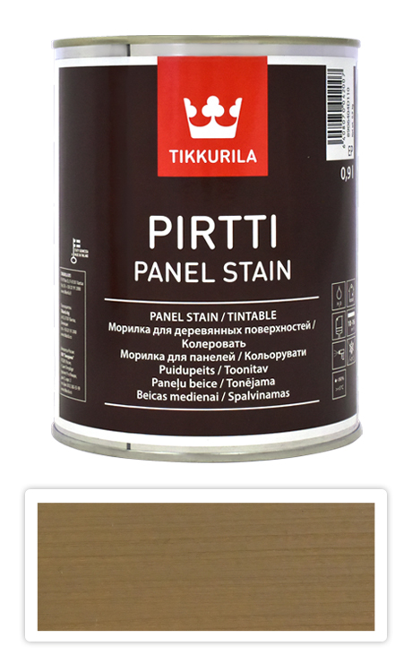 TIKKURILA Pirtti - vodou ředitelné mořidlo na dřevo v interiéru 0.9 l Heinä 5064 TIKKURILA