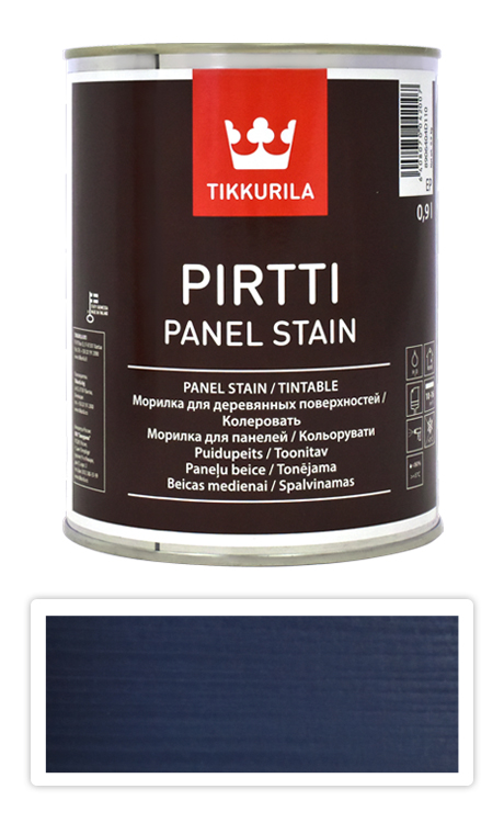 TIKKURILA Pirtti - vodou ředitelné mořidlo na dřevo v interiéru 0.9 l Ilta 5085 TIKKURILA