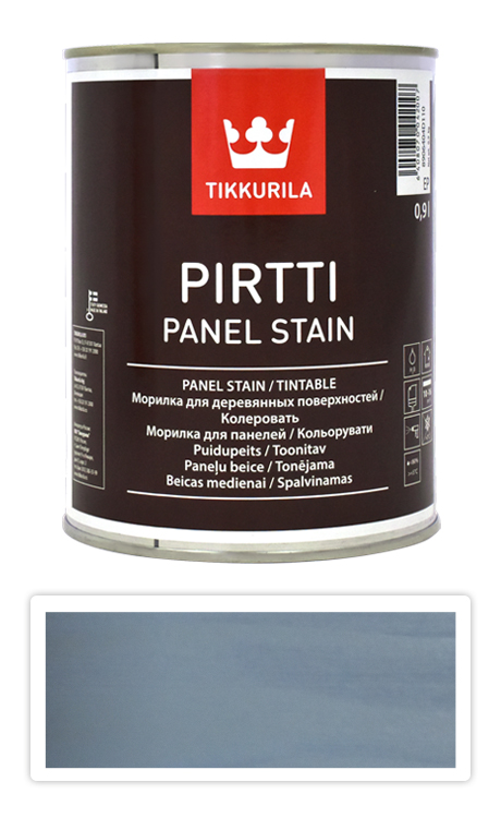 TIKKURILA Pirtti - vodou ředitelné mořidlo na dřevo v interiéru 0.9 l Kajo 5084 TIKKURILA