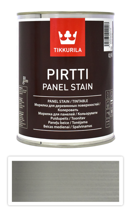 TIKKURILA Pirtti - vodou ředitelné mořidlo na dřevo v interiéru 0.9 l Kaste 5081 TIKKURILA