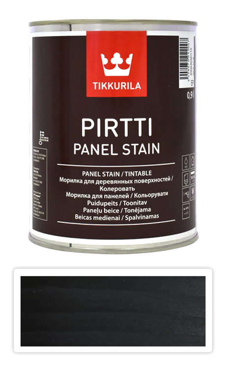 TIKKURILA Pirtti - vodou ředitelné mořidlo na dřevo v interiéru 0.9 l Kuusi 5079 TIKKURILA