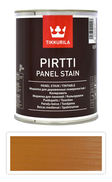 TIKKURILA Pirtti - vodou ředitelné mořidlo na dřevo v interiéru 0.9 l Mesi 5050 TIKKURILA