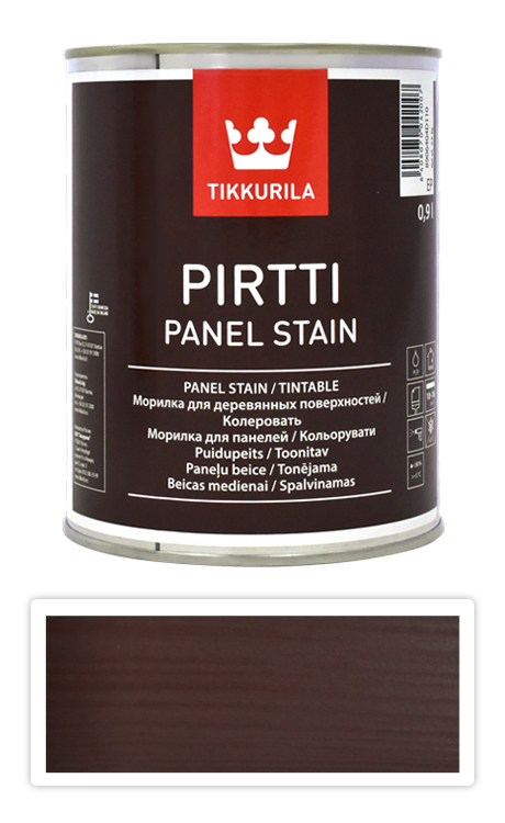 TIKKURILA Pirtti - vodou ředitelné mořidlo na dřevo v interiéru 0.9 l Petäjä 5073 TIKKURILA