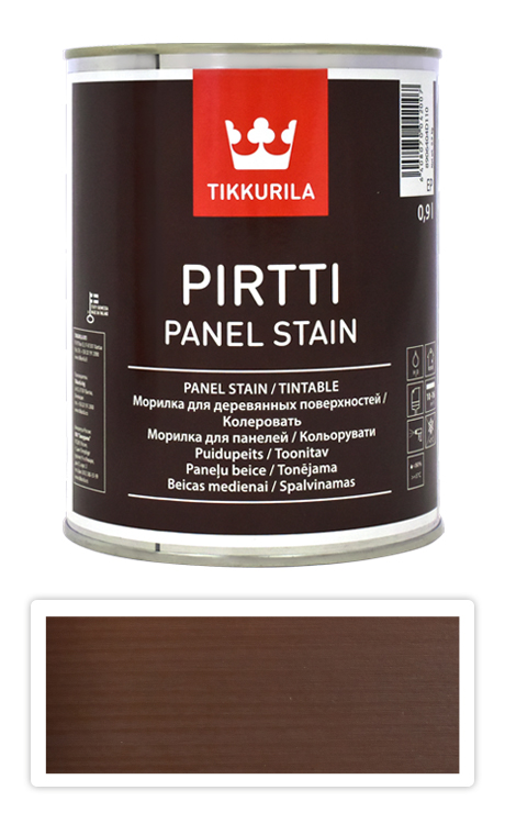 TIKKURILA Pirtti - vodou ředitelné mořidlo na dřevo v interiéru 0.9 l Tatti 5071 TIKKURILA