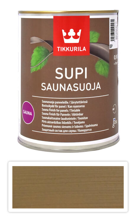 TIKKURILA Supi Sauna Finish - akrylátový lak do sauny 0.9 l Heinä 5064 TIKKURILA