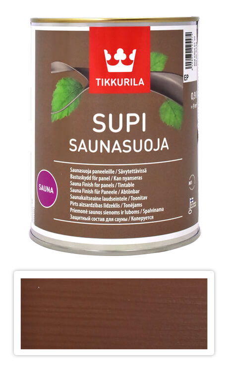 TIKKURILA Supi Sauna Finish - akrylátový lak do sauny 0.9 l Honka 5072 TIKKURILA