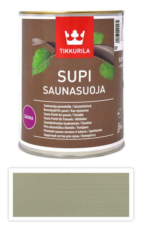 TIKKURILA Supi Sauna Finish - akrylátový lak do sauny 0.9 l Kaisla 5061 TIKKURILA