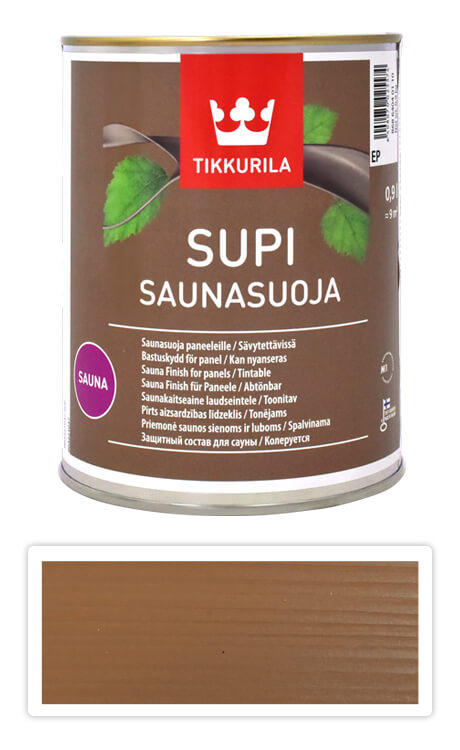 TIKKURILA Supi Sauna Finish - akrylátový lak do sauny 0.9 l Pihka 5051 TIKKURILA