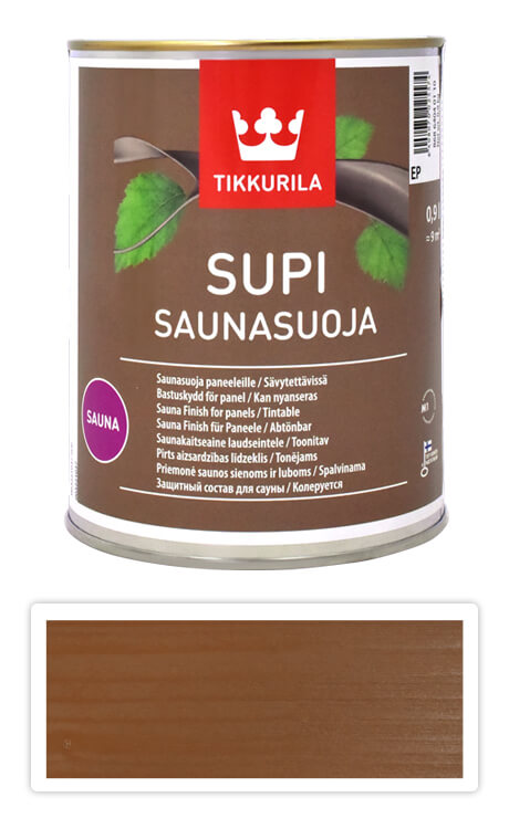 TIKKURILA Supi Sauna Finish - akrylátový lak do sauny 0.9 l Pouta 5052 TIKKURILA