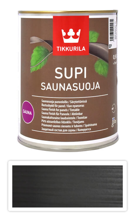 TIKKURILA Supi Sauna Finish - akrylátový lak do sauny 0.9 l Turve 5088 TIKKURILA