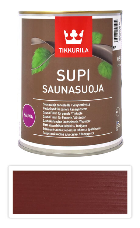 TIKKURILA Supi Sauna Finish - akrylátový lak do sauny 0.9 l Varvikko 5058 TIKKURILA